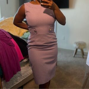 Purple Tahari Dress